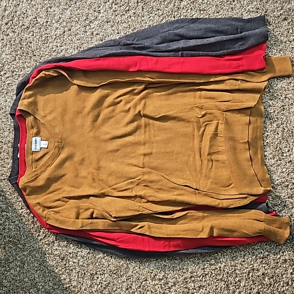 Old Navy sweaters